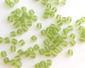 チェコガラスビーズ/オリバイン/キューブ/4mm(45個)