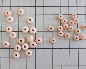 画像3: 白木ウッドビーズ/未塗装（10個）