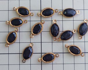 画像2: ヴィンテージ/USA/プラスチック+真鍮/ブラックコネクター（1個）