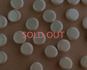 画像2: ウッドパール/ホワイトコイン/約10mm(1個)