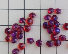 画像2: ヴィンテージ/チェコ/ガラスストーン/ドラゴンズブレス/19ss（1個） (2)