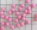 画像2: チェコガラスビーズ/ラウンド/6mm/マットオペークピンク（10個） (2)