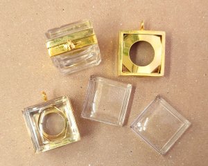 画像3: ヴィンテージ/ブラス/ウォッチケース(1個)