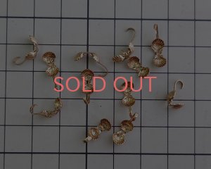 画像3: ブラス/デザインボールチップ/貝(10個)