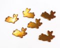 ヴィンテージ/ブラスコネクター/うさぎ(1個)
