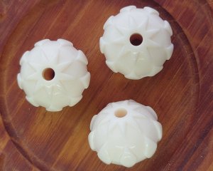 画像1: デッドストック/日本/プラスチック/ラージアイボリー(1個)