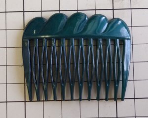 画像3: ヴィンテージ/西ドイツ/プラスチックコーム/グリーン
