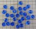 画像2: チェコガラスビーズ/ブリッジカット/サファイア/約10×9mm(2個) (2)