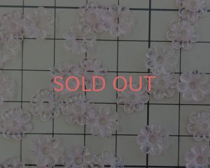 画像2: ヴィンテージ/ドイツ/プラスチック/フラワーL/トランスピンク（4個）