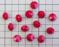 画像2: ヴィンテージ/ドイツ/プラスチック/オペークレッド/48ss(1個) (2)