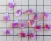 画像2: ヴィンテージ/ドイツ/ガラス/ドロップ/ホワイトオパール×レッド/13×8mm(1個) (2)