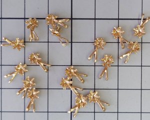 画像3: ヴィンテージ/USA/石座つきペンダントパーツ(1個)