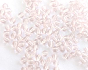 画像2: チェコガラスビーズ/ラウンド/ロザリン/約4mm(45個)