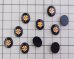 画像3: ヴィンテージ/ドイツ/ガラス/クローバー/約14×10mm(1個) (3)