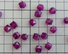 画像2: プラスチック/中国/カットキューブ/パープル（10個） (2)