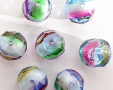 画像2: ヴィンテージ/ドイツ/ファイブカラー/約12mm(1個） (2)