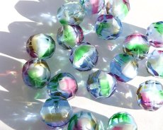 画像1: ヴィンテージ/ドイツ/ファイブカラー/約12mm(1個） (1)
