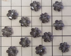 画像2: ヴィンテージ/ドイツ/プラスチック/カットフラワー/トランスグレー（2個） (2)