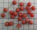 画像2: チェコガラスビーズ/ファイアポリッシュ/8mm/ミルキーブラウン(6個） (2)