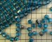 画像2: チェコガラスビーズ/アンティークスタイルオクタゴナル/ダブルフェイス/アクアマリン/8mm（6個） (2)