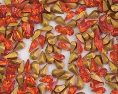 画像1: ヴィンテージ/スワロフスキー/#4300/2/ヒヤシンス/10×6mm(2個) (1)