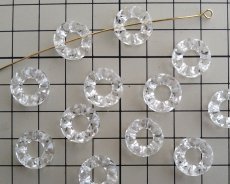 画像2: ヴィンテージ/ドイツ/プラスチック/カットリング/14mm（2個） (2)