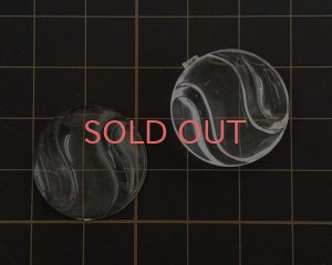 画像1: ヴィンテージ/ドイツ/プラスチック/なみなみラウンド(1個)