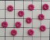 画像2: ヴィンテージ/ドイツ/プラスティック/フラワーb5/プラム　（4個） (2)