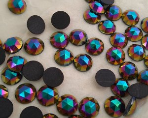画像1: デッドストック/プレシオサ/ブラックオーロラ/9mm(1個)