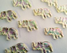 画像3: ヴィンテージ/ソウオンプラスチックパーツ/ぞう/クリスタルオーロラ (3)