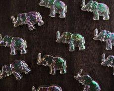 画像1: ヴィンテージ/ソウオンプラスチックパーツ/ぞう/クリスタルオーロラ (1)