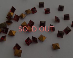 画像1: ヴィンテージ/スワロフスキー/#4401/ルビー/4mm(4個)