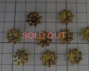 画像2: ヴィンテージ/USA/ブラス/フラワーパーツ (1個)　