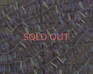 画像2: チェコガラスビーズ/ダガー/アレキサンドライト/オーロラ/3×10mm（20個）