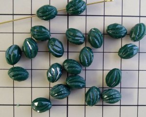 画像2: ヴィンテージ/ドイツ/プラスチック/カーブドット/グリーン（2個）