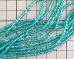 画像2: チェコガラスビーズ/ファイアポリッシュラウンド/エメラルドオーロラ/3mm(20個) (2)