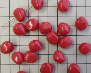 画像2: ヴィンテージ/ドイツ/プラスチック/バロック/レッド（1個）