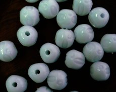 画像3: ヴィンテージ/ドイツ/プラスチック/デザインボール/ベビーブルー/約12mm（1個） (3)