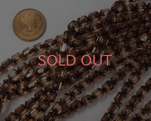 画像2: チェコガラスビーズ/オクタゴナル/ロザリン/8mm（10個）