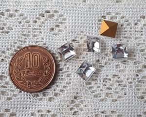 画像2: ヴィンテージ/スワロフスキー/#4400/クリスタル/8mm（1個）