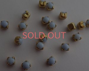 画像1: ヴィンテージ/プリセットパーツ/ベビーブルー(4個)