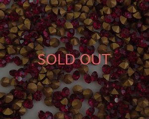 画像1: ヴィンテージスワロフスキー/#1100/ルビー/20ss(10個)