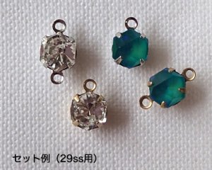 画像4: オーストリア製クリスタルガラス/#4699/クリスタルディライト/オーシャン/6×6.9mm(2個)