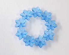 画像1: ヴィンテージ/ドイツ/プラスチック/トランスブルーリース （1個） (1)