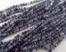 画像2: チェコガラスビーズ/ファイアポリッシュラウンド/アメシスト×ブラック×グレイミックス/3mm(20個) (2)