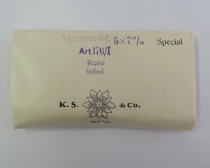 画像2: ヴィンテージスワロフスキー/#176/ローズ/7×5mm(2個)