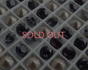 画像1: オーストリア製クリスタルガラス/#1088/グラファイト /29ss(4個)