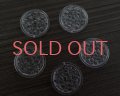 ヴィンテージ/ドイツ/プラスチックコネクター/クリアテクスチャード（4個）