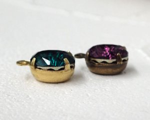 画像4: オーストリア製クリスタルガラス/#4160/クリスタルオーロラ/10×8mm(1個)