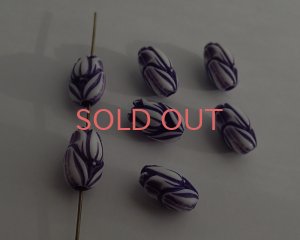 画像3: ヴィンテージ/フランス/プラスチック/チューリップ/パープル（1個）